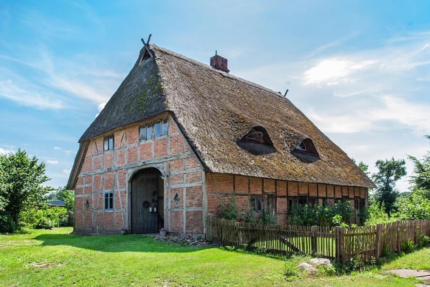 Reetscheune Kruezen Kruzen Exteriör bild