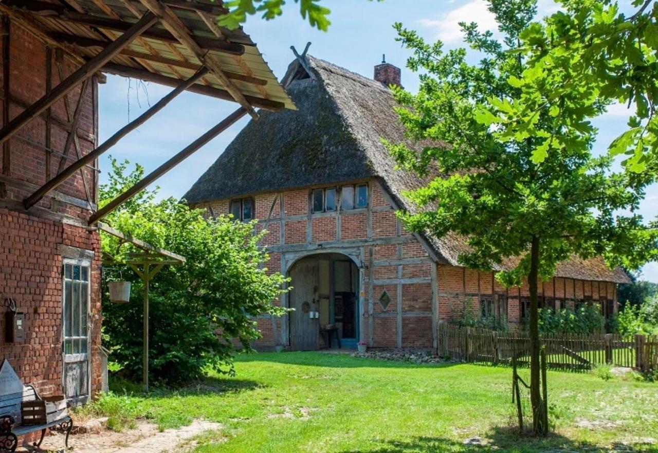 Reetscheune Kruezen Kruzen Exteriör bild